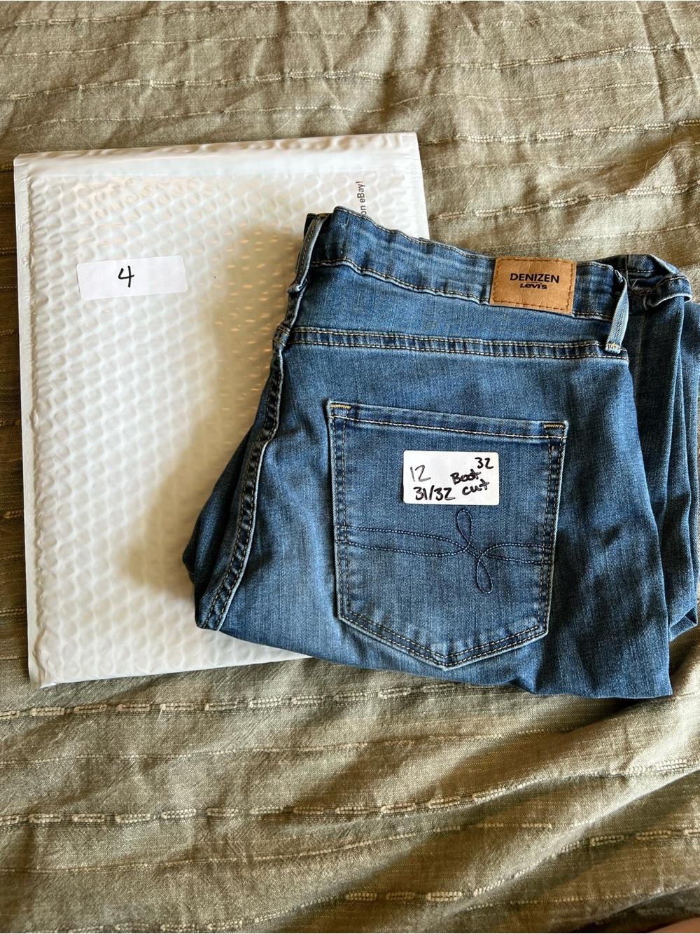 Levi's Mid Blue Bootcut Jeans